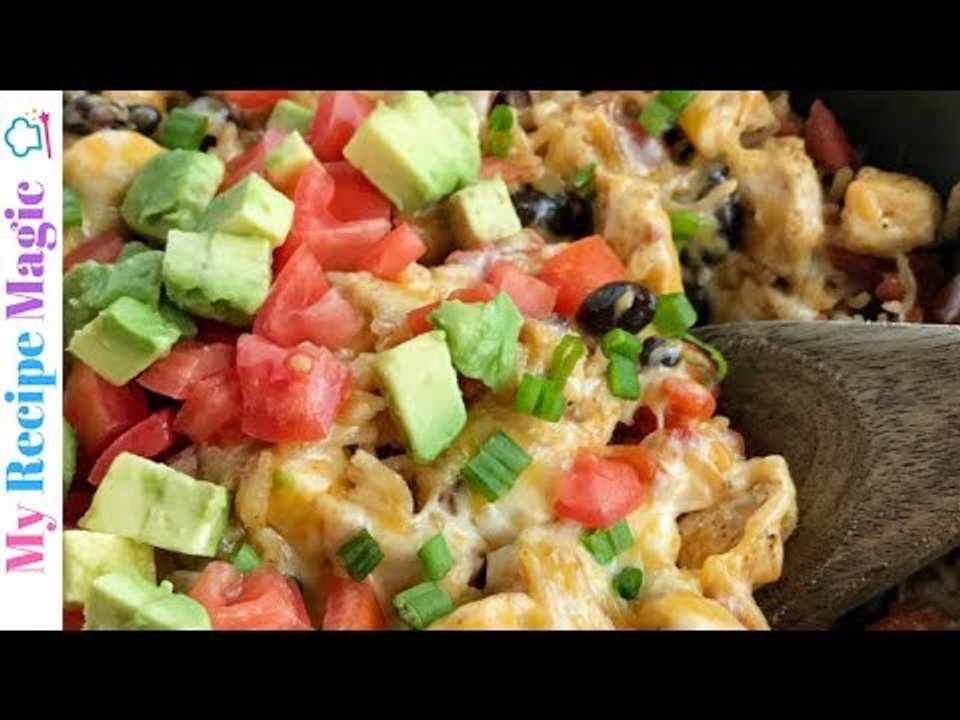 Chicken Burrito Skillet - YouTube