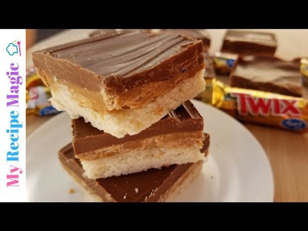 Homemade Twix Bars - YouTube