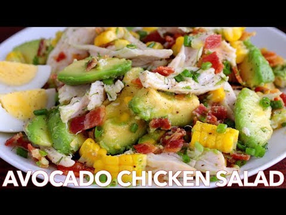 Avocado Chicken Salad Recipe (VIDEO) - NatashasKitchen.com