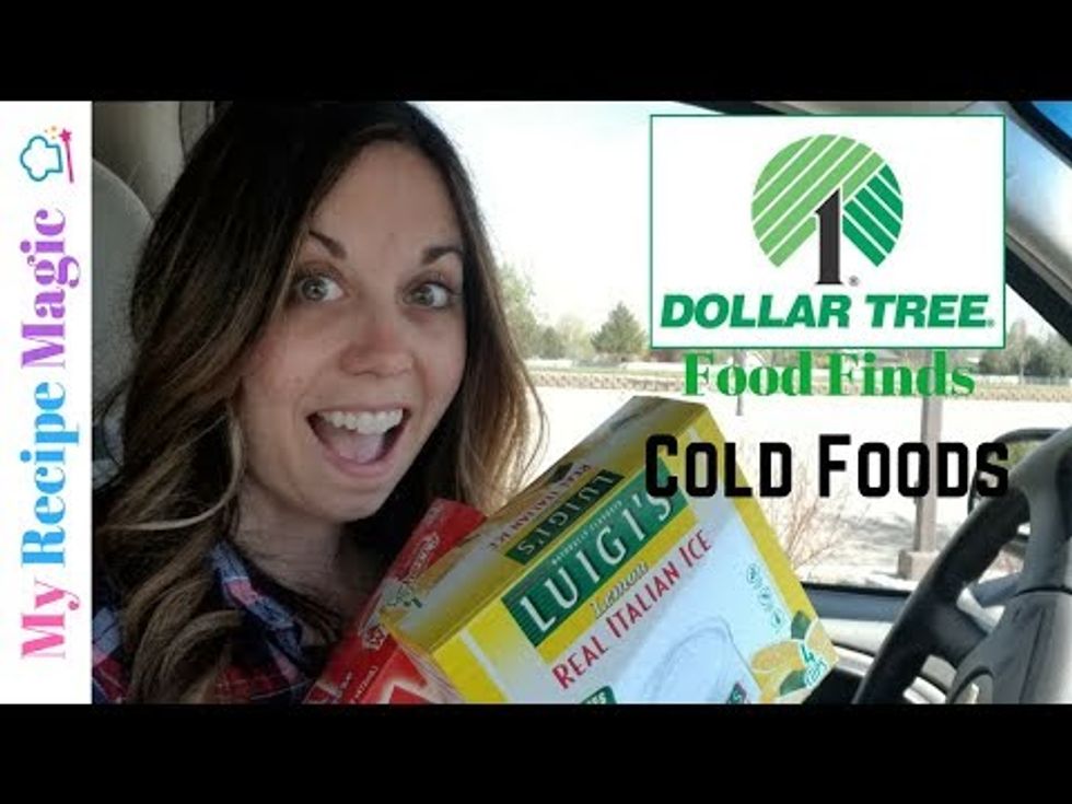 Dollar Tree Food Finds! Check out the Cold Foods section!