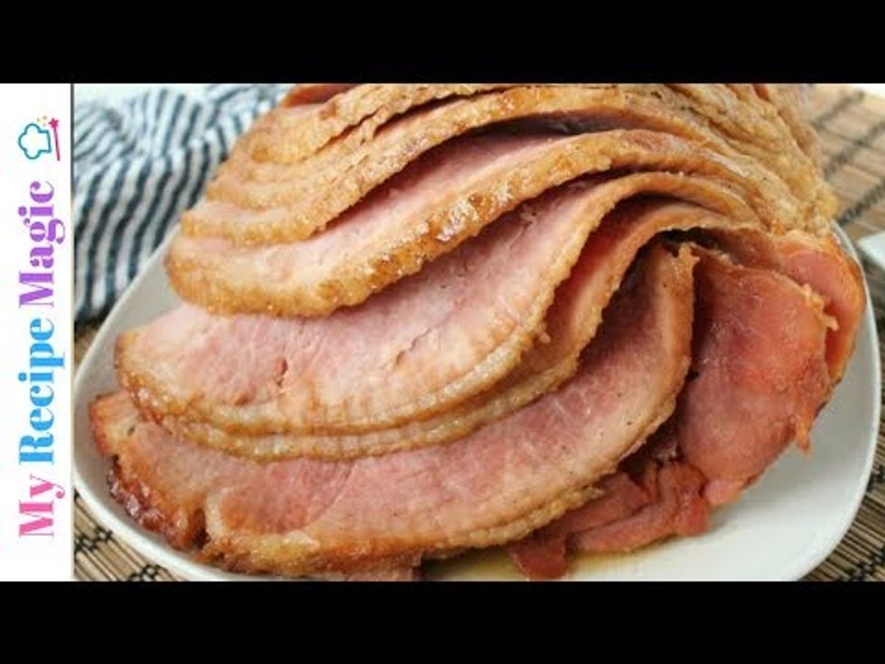 Slow Cooker Honey Baked Ham