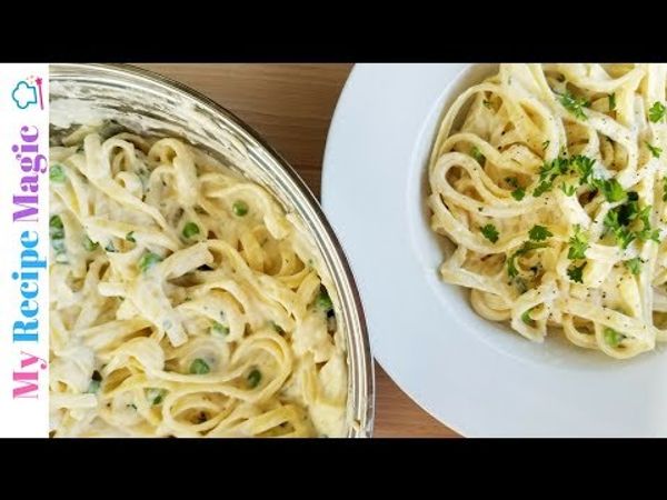 Skinny Fettuccine Alfredo - YouTube