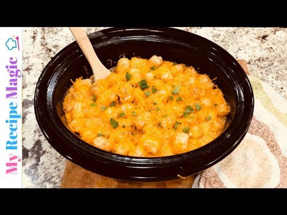 Crock Pot Bacon Cheeseburger Tater Tot Casserole - YouTube