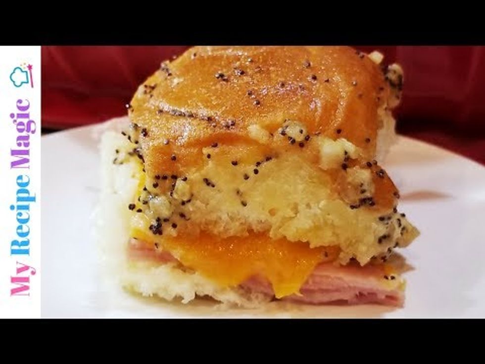 Ham and Cheese Sliders - YouTube