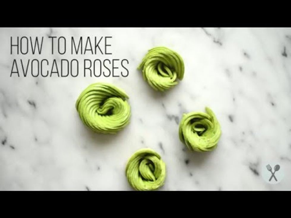 How to Make an Avocado Rose | Healthy Nibbles & Bits