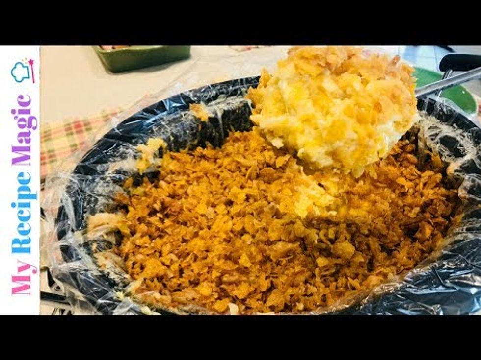 Slow Cooker Cheesy Ranch Potatoes - YouTube