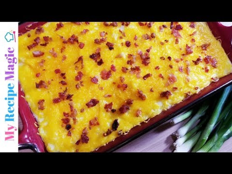 Cheesy Mashed Potato Casserole
