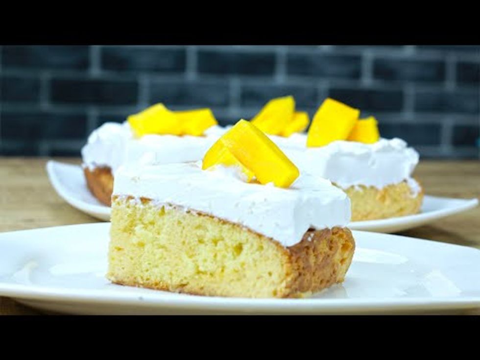 Insanely Delicious 3 milk Tres Leches Cake Recipe