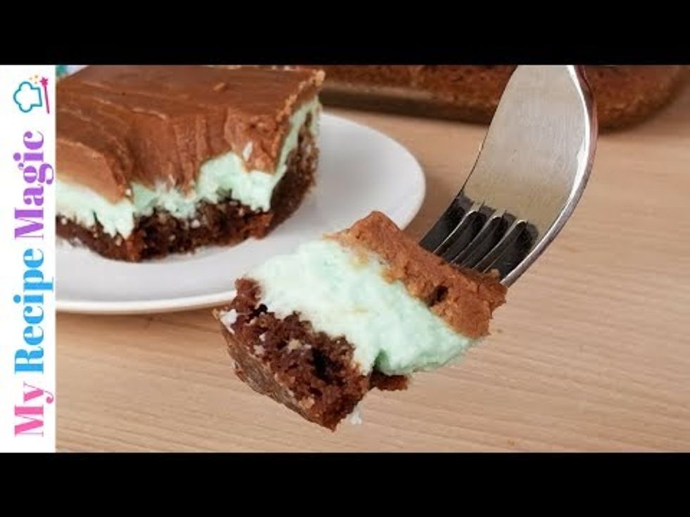 Amazing Mint Chocolate Brownies