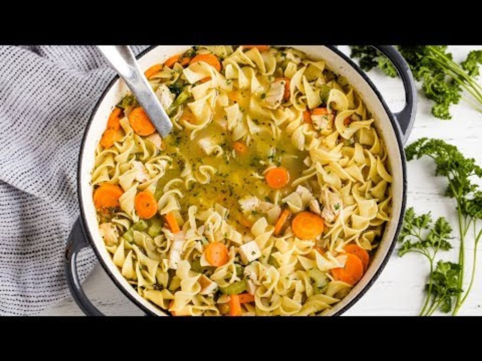 Homemade Chicken Noodle Soup Recipe