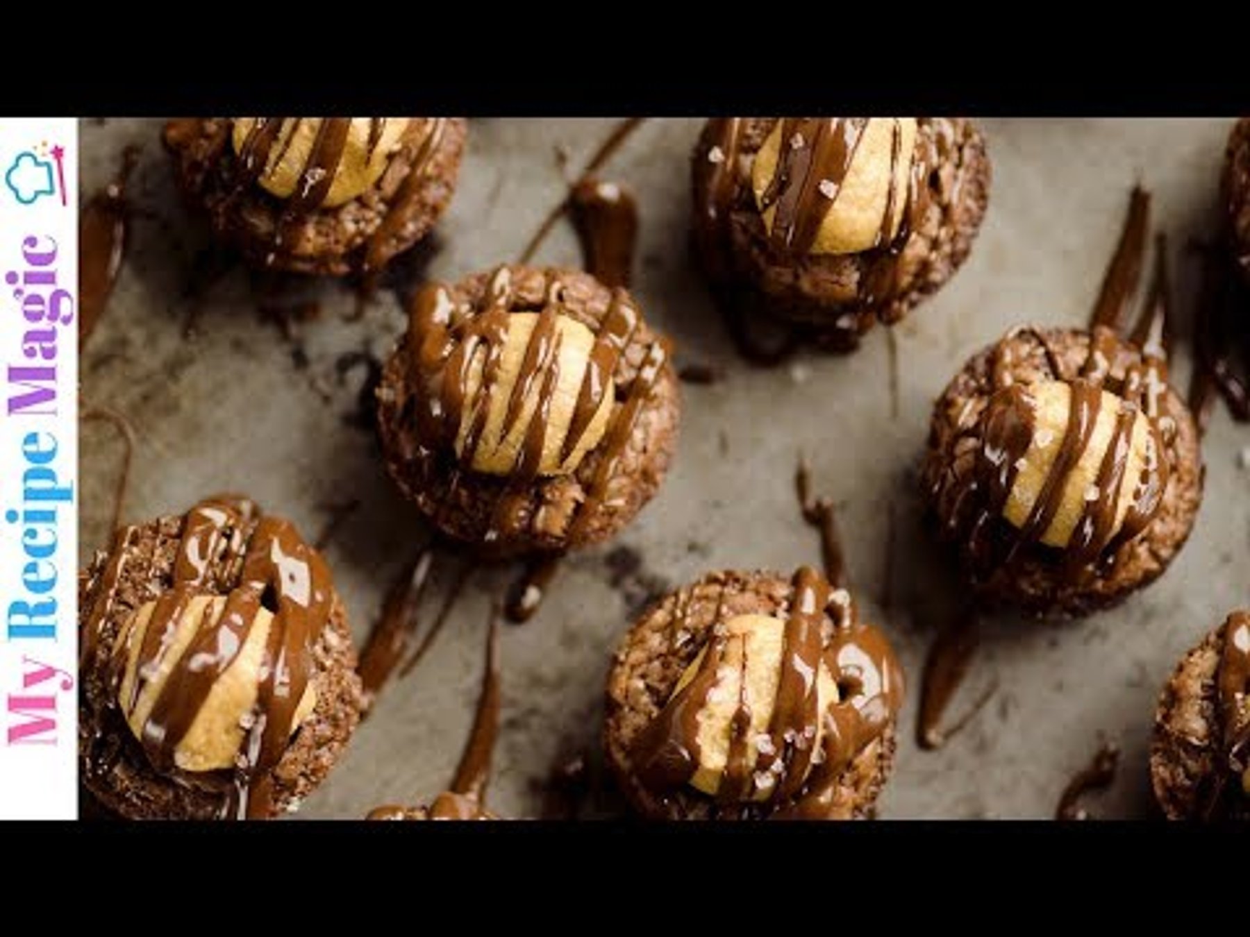 Peanut Butter Buckeye Brownie Cups