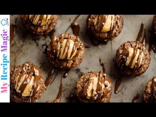 Peanut Butter Buckeye Brownie Cups