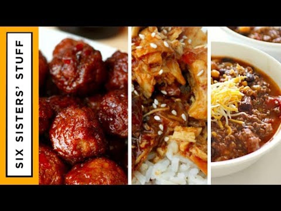 3 Slow Cooker Freezer Meals