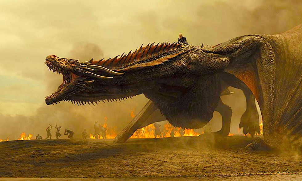 When everyone watches dragons