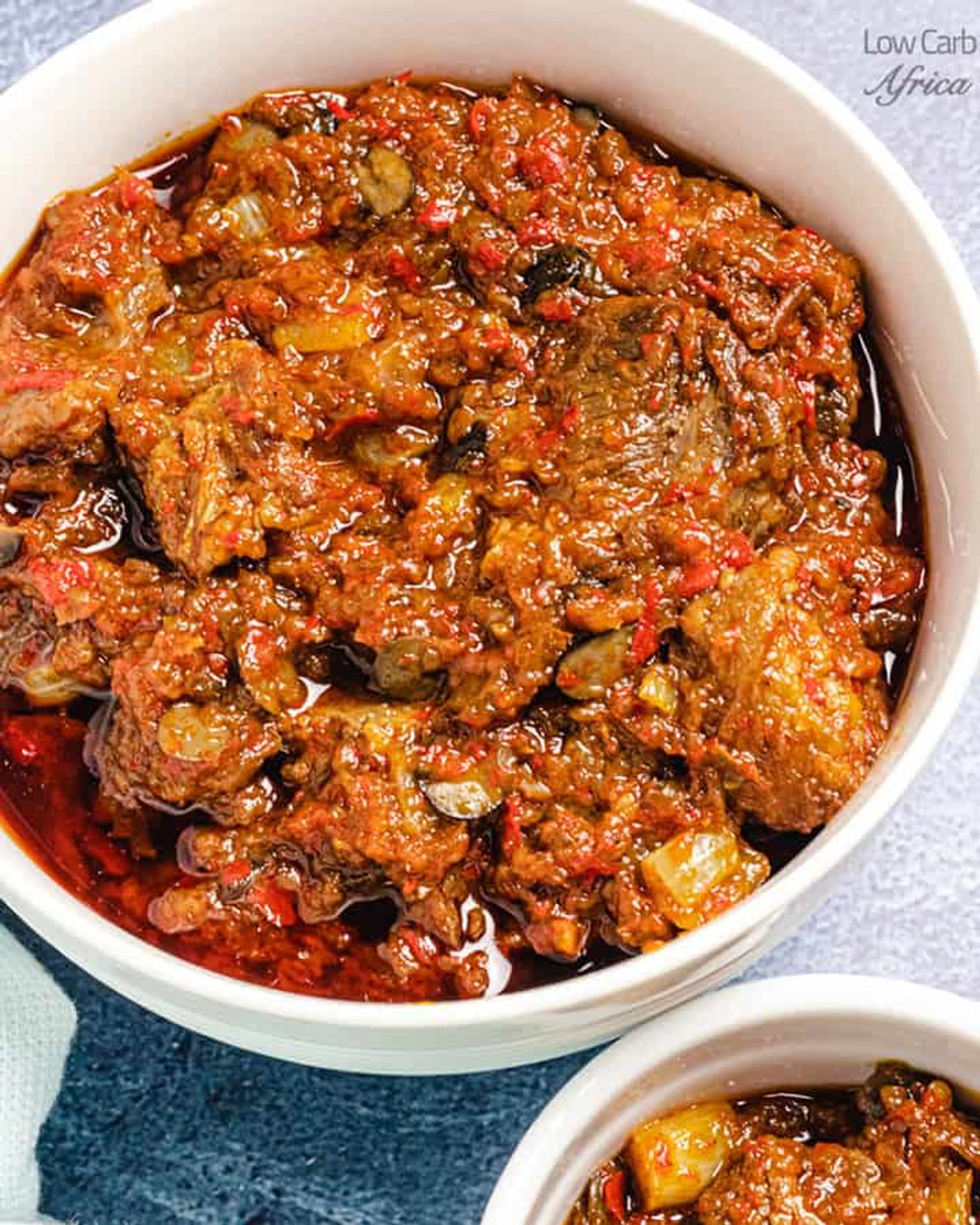 Ofada Stew (Nigerian bell pepper stew) - My Recipe Magic