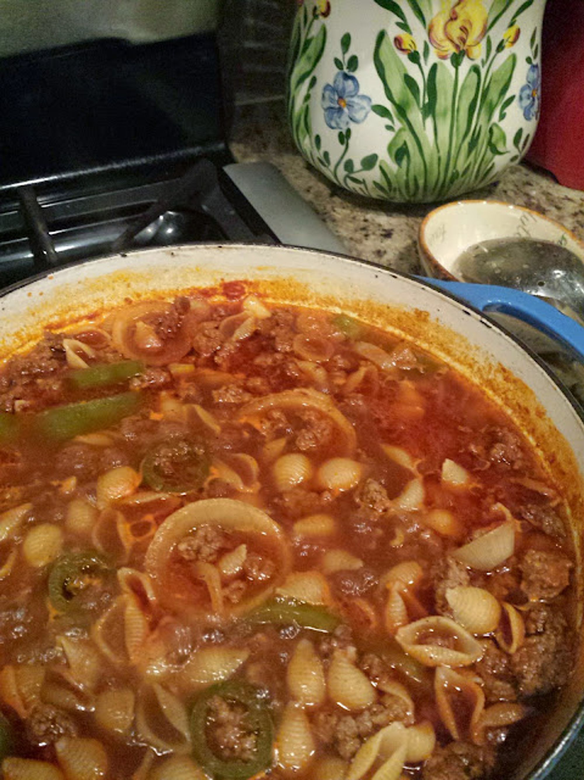 Recipes With Hamburger And Pasta Home: Conchitas con Carne (Mexican Hamburger and Shells) - My Recipe Magic