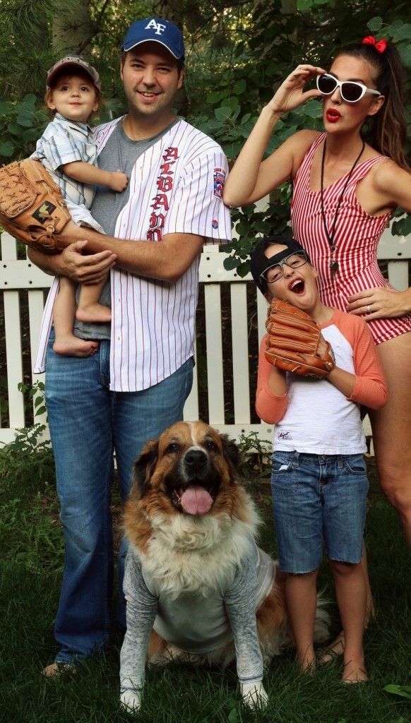 baby and dog matching halloween costumes