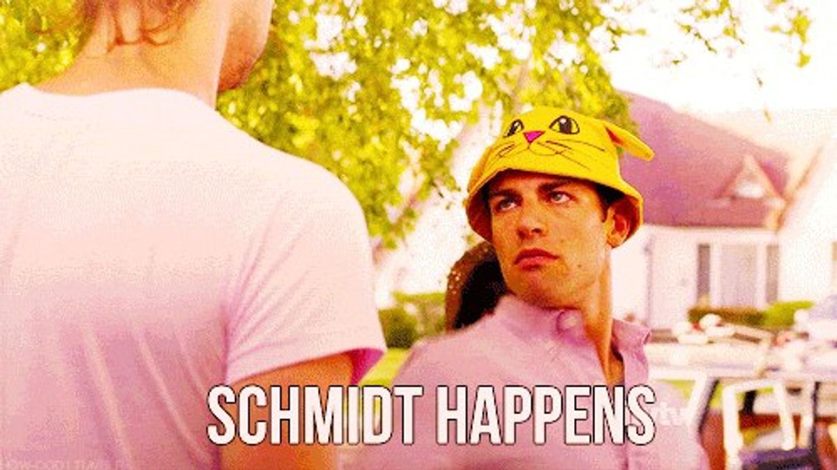 A Night Out With Your Friends as Told By Schmidt From New Girl