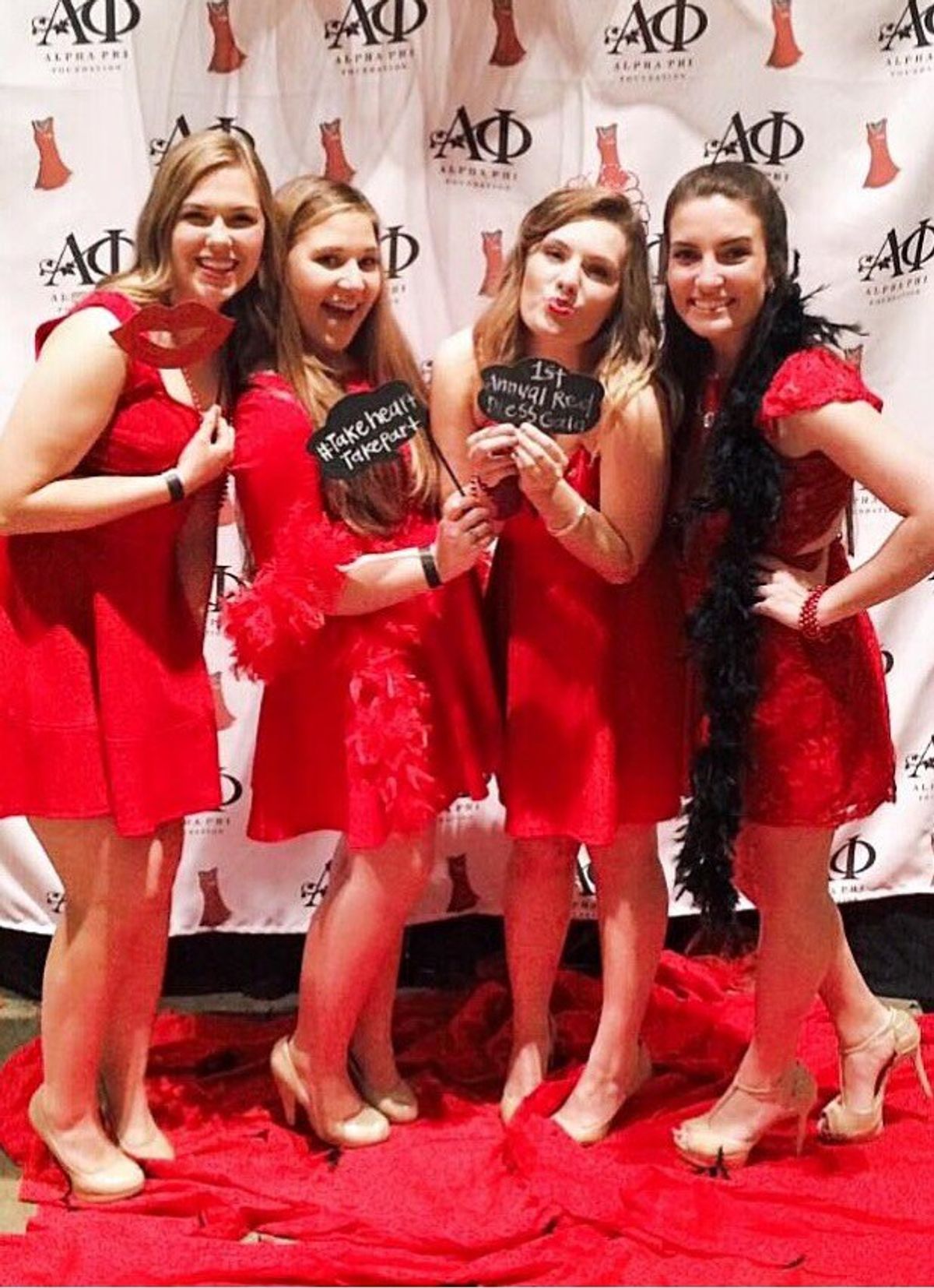 Recap LSU Alpha Phi's First Annual Red Dress Gala