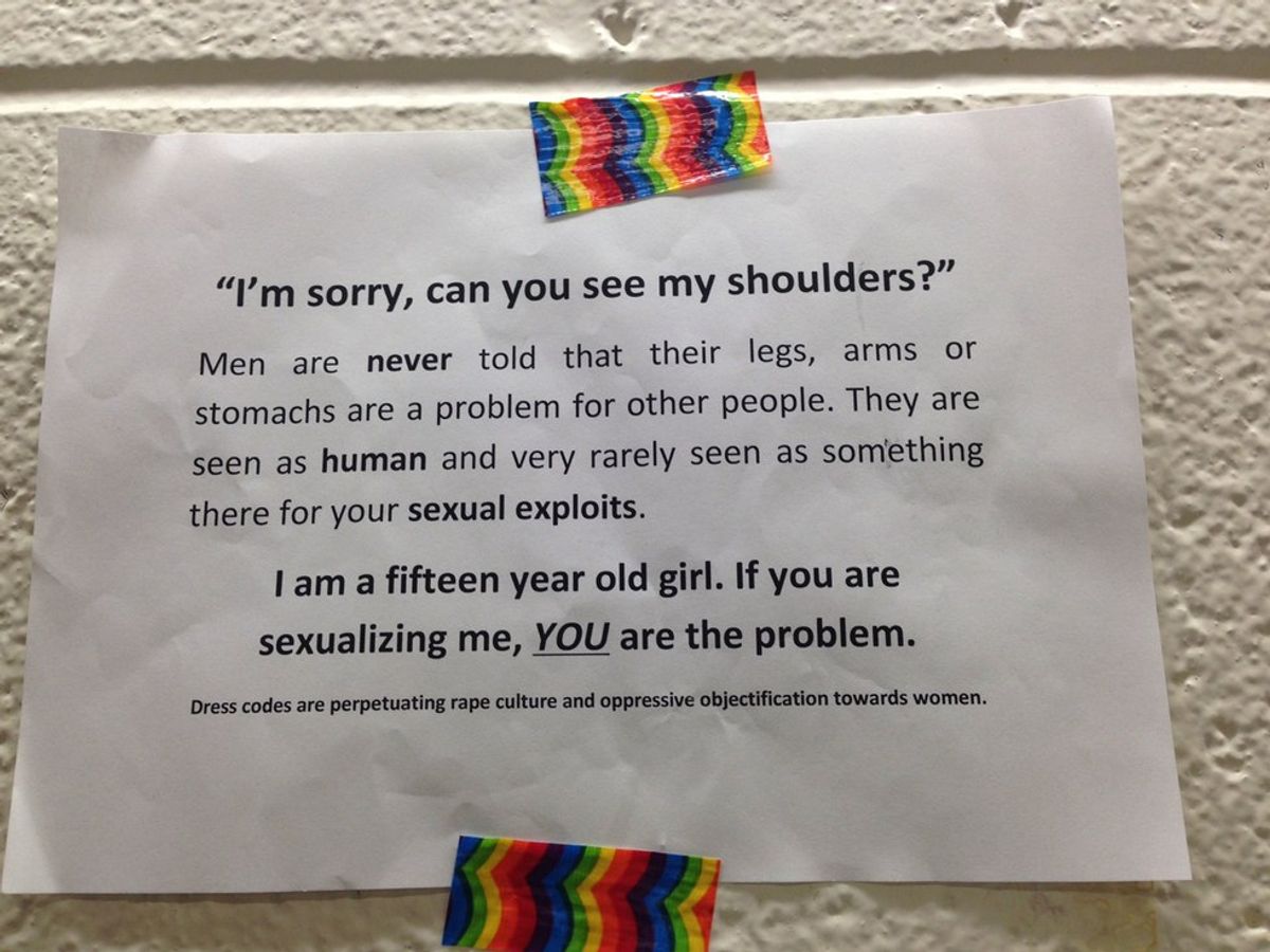 Systemic Sexism in Public School Dress Codes