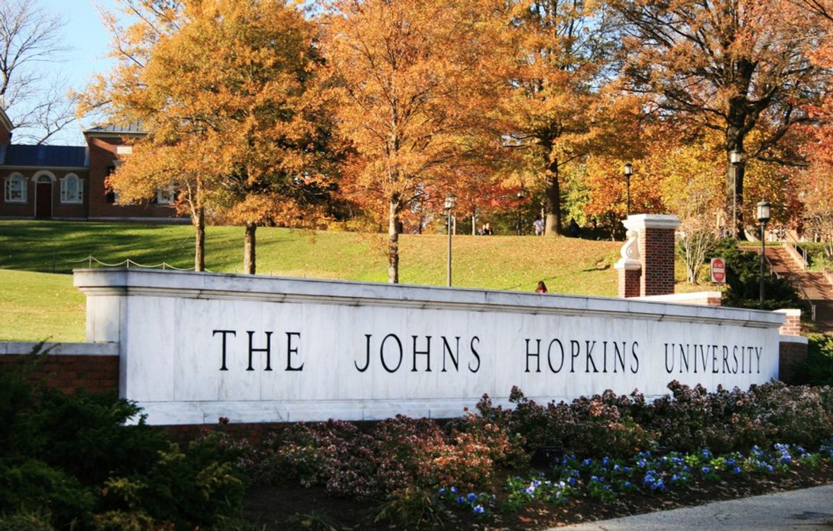 The Official Johns Hopkins Fall Bucket List