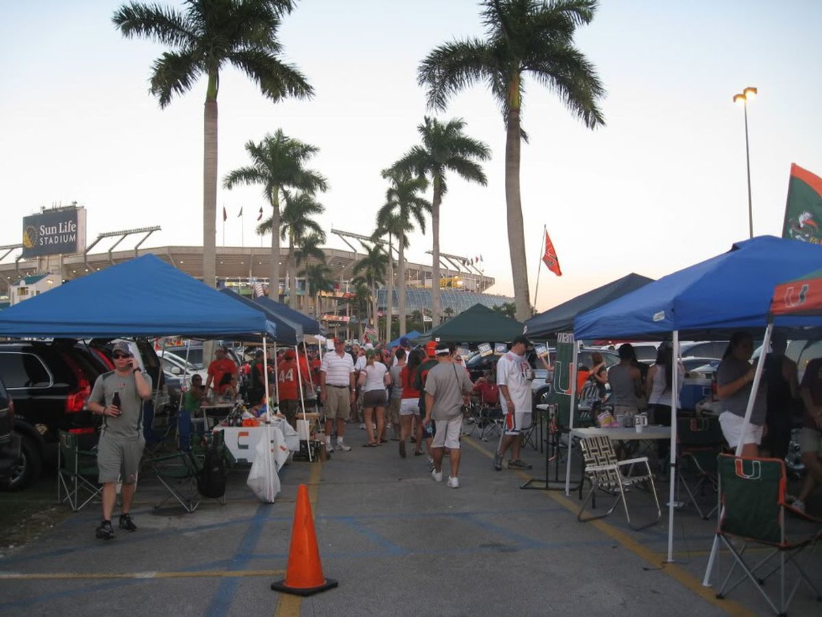 A Timeline Of Your University Of Miami Tailgate