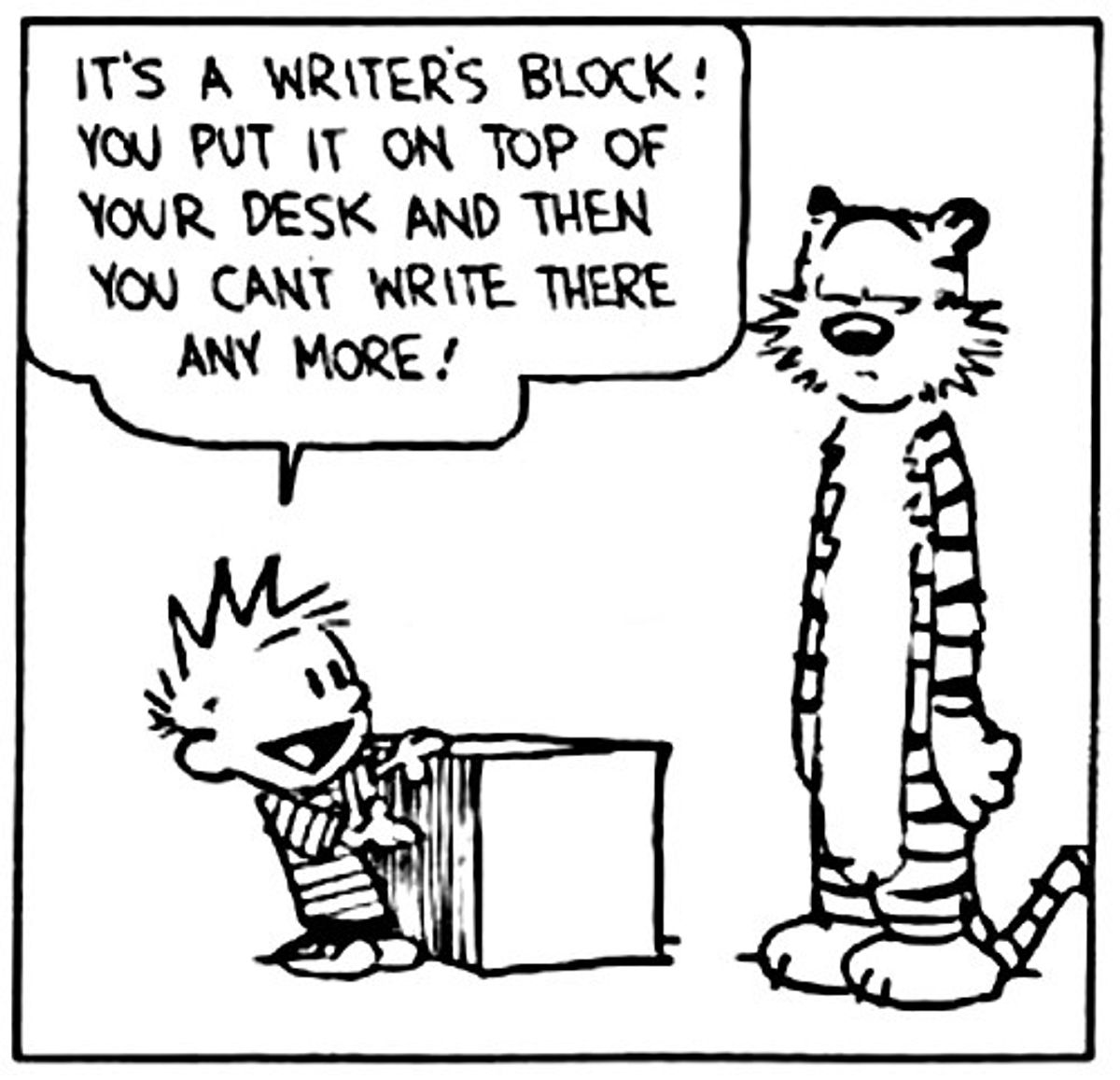 On Writer's Block