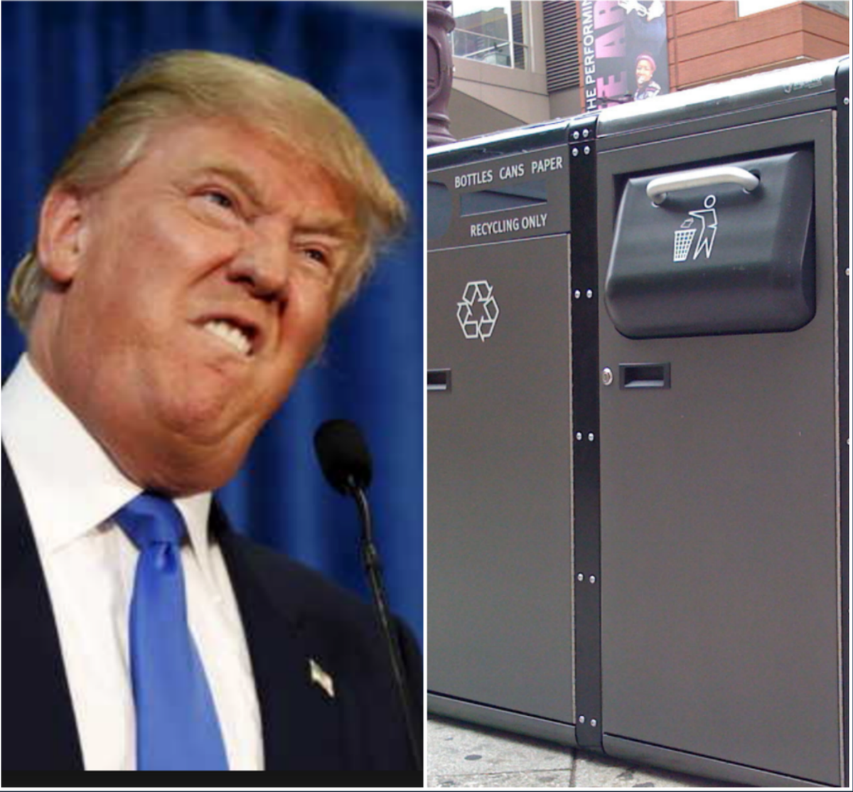 Why A Trash Can Would Be A Better President Than Donald Trump