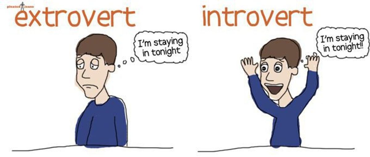 The Struggles Of Being An Extroverted Introvert