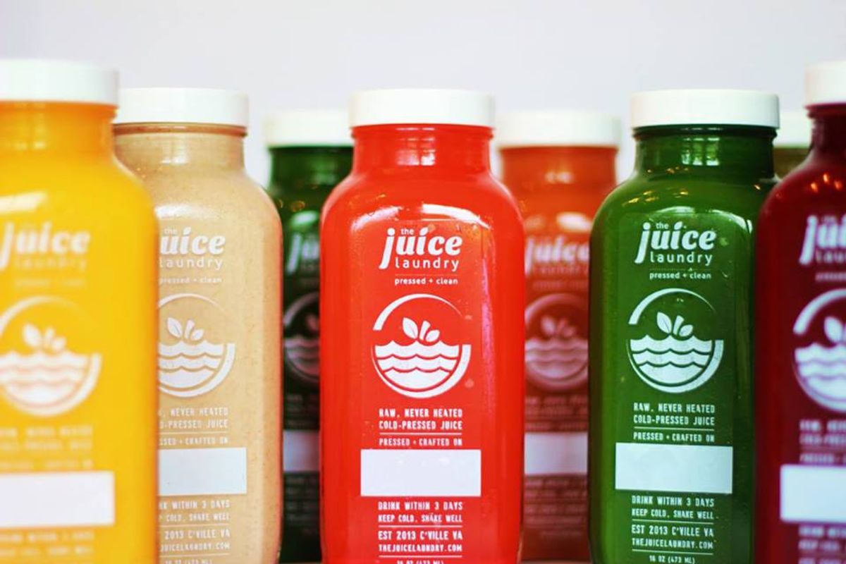 Charlottesville's Newest Organic Juice Bar The Juice Laundry