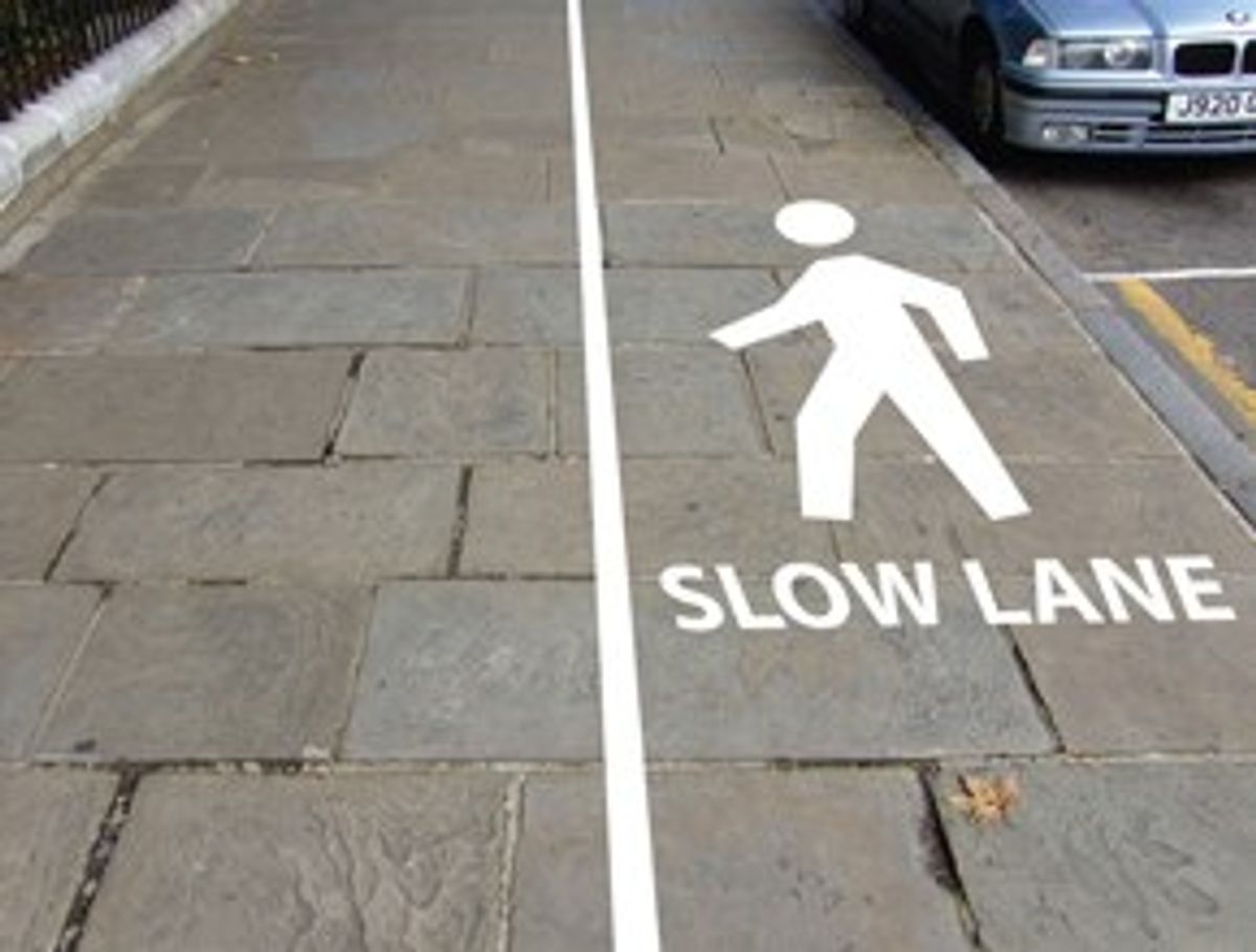 Slow Walkers Where Do They Come From And Do They Get To Where They’re