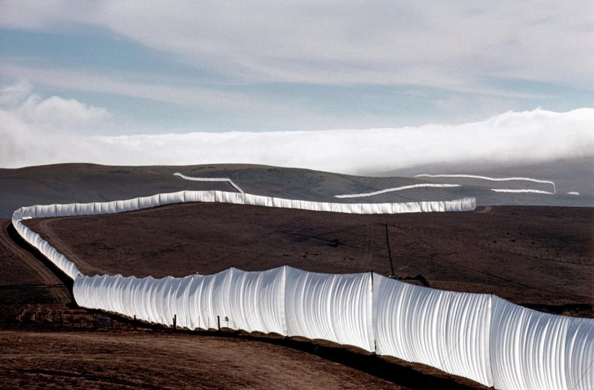 Comparing And Contrasting Christo's Running Fence And Robert Smithson's