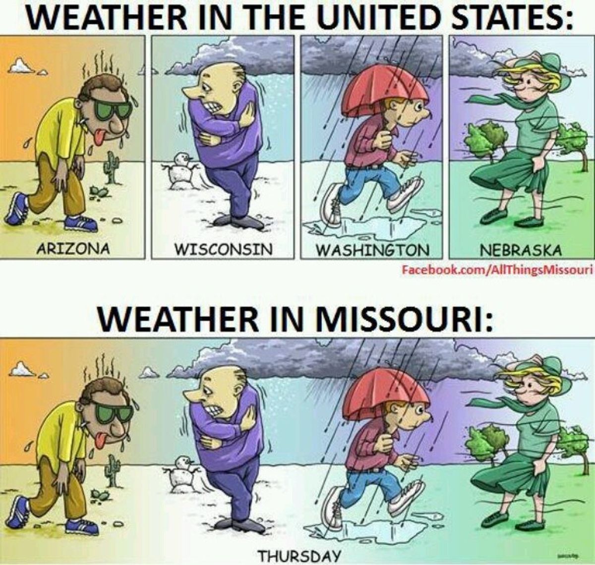 11 All Too Relatable Struggles Of Living With Missouri Weather