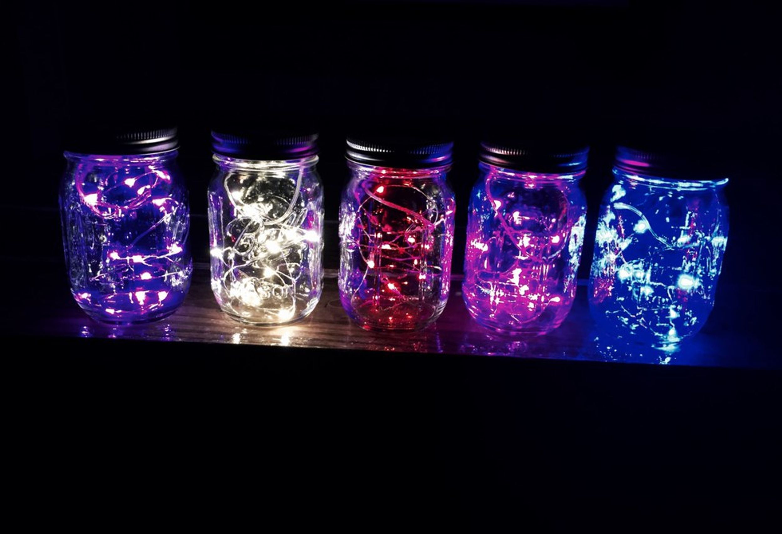DIY Fairy Lights Mason Jar