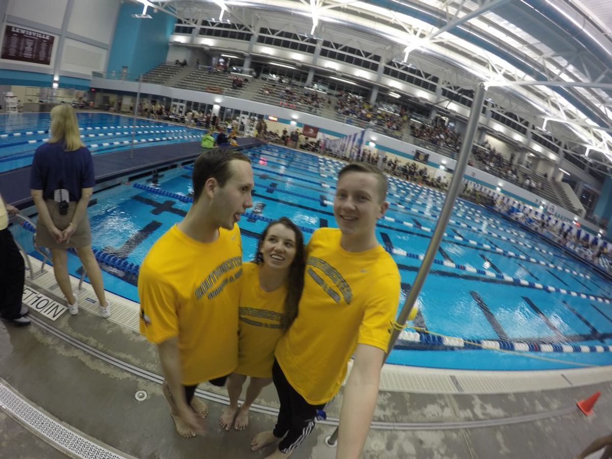 5 Thoughts You Have During The Swim And Dive Conference Championships
