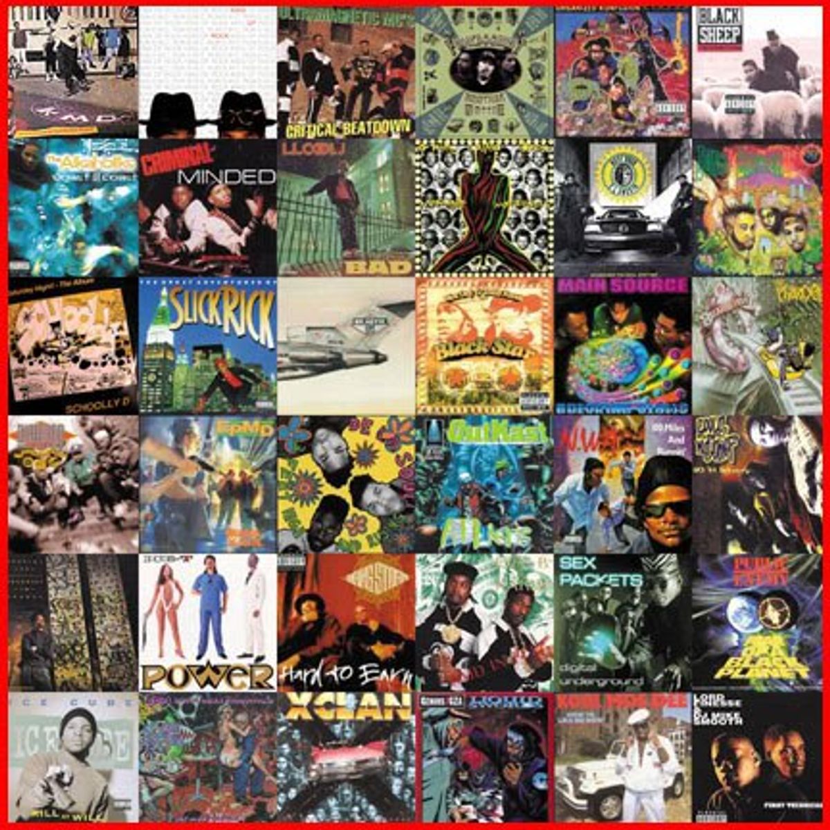 Classic Hip Hop Albums