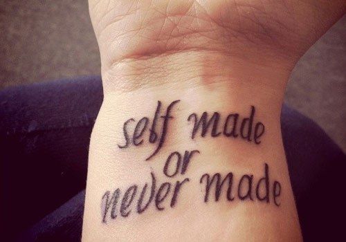 Discover 83 about self made tattoo latest  indaotaonec