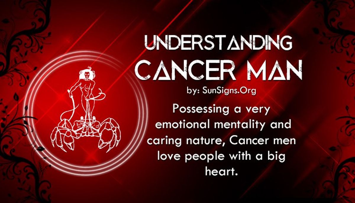 When a cancer man says he loves you