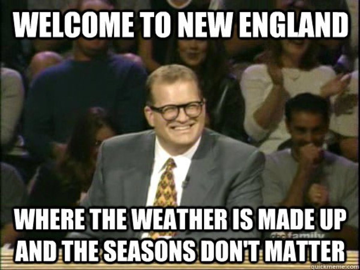 The Love/Hate Relationship Of New England Weather