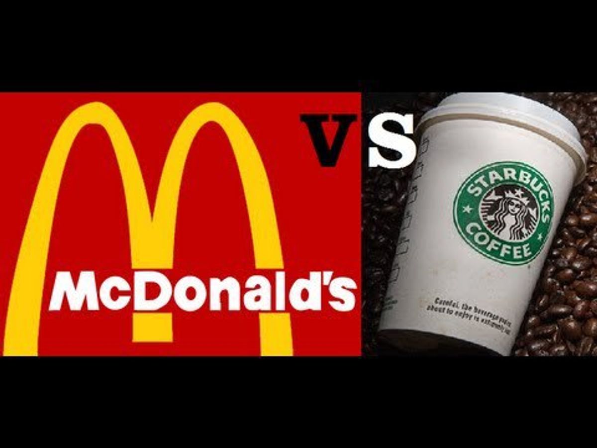 Calorie Count Starbucks Frappuccino vs. McDonald's Happy Meal