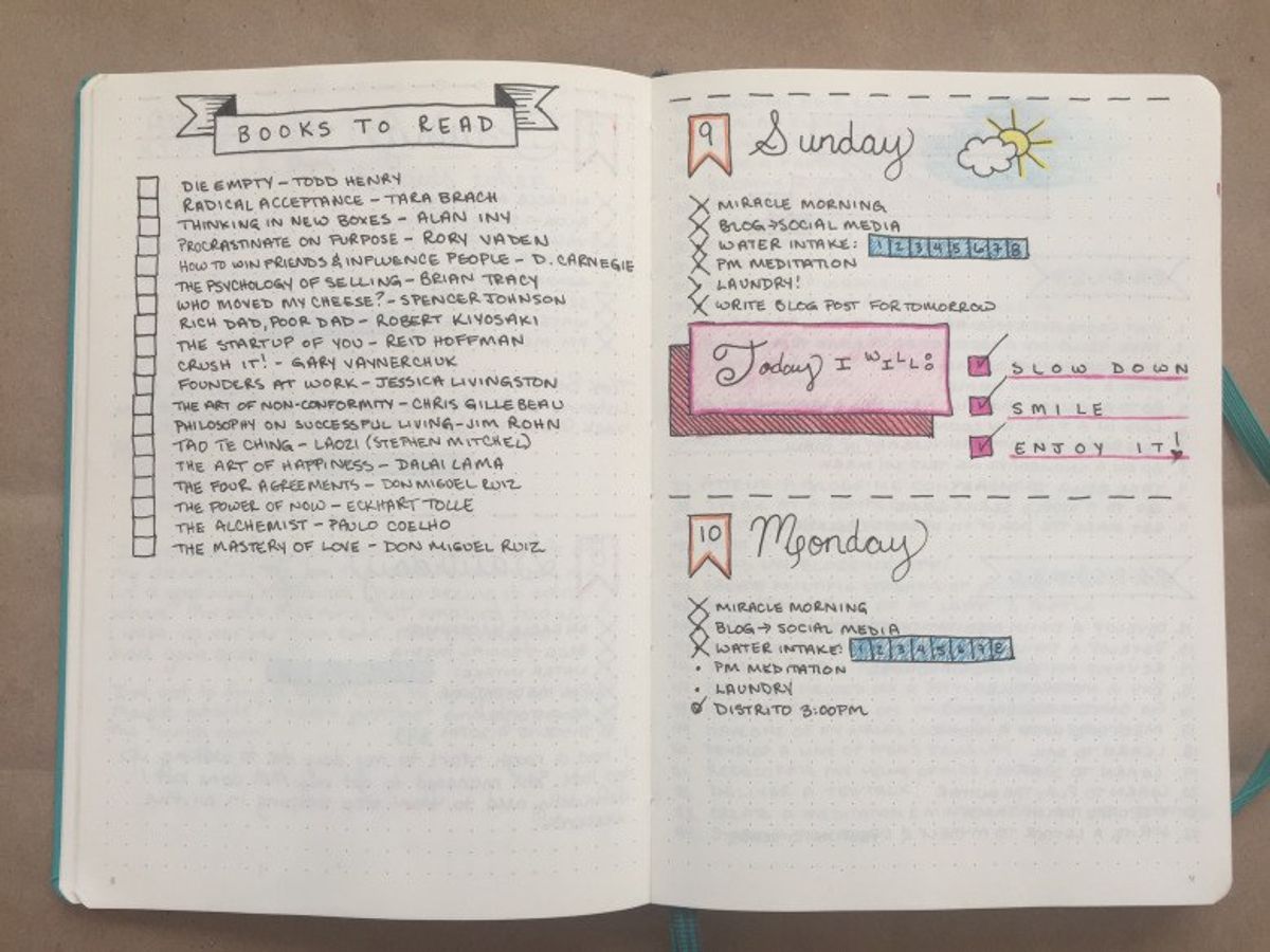 Bullet Journaling: Organization At Its Simplest