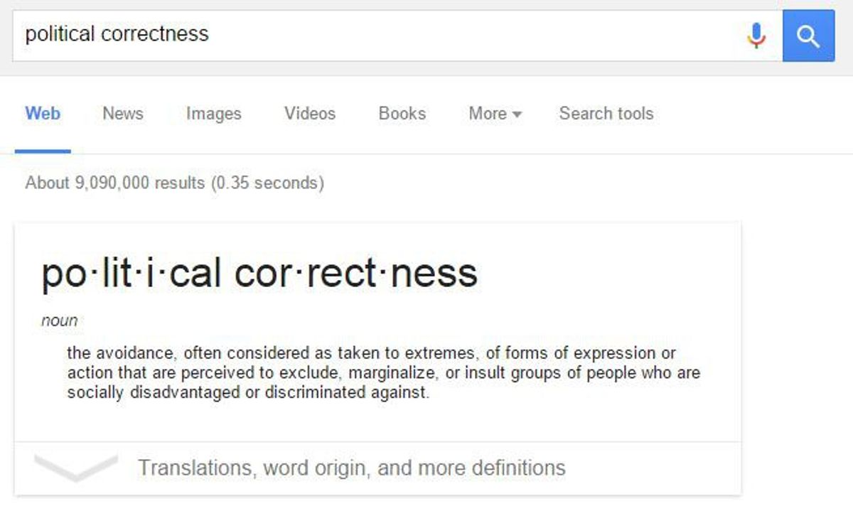 3 Debunked Statements Used Against Political Correctness