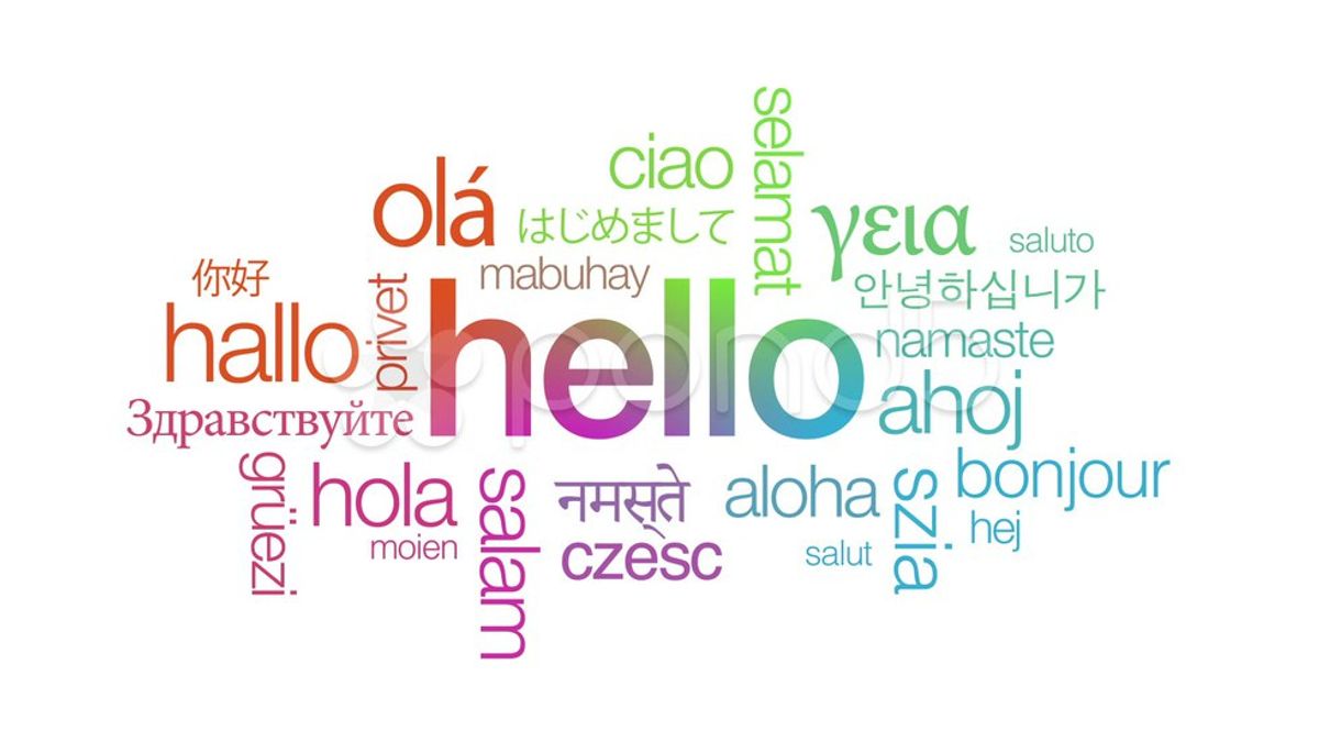 The Importance of Saying Hello