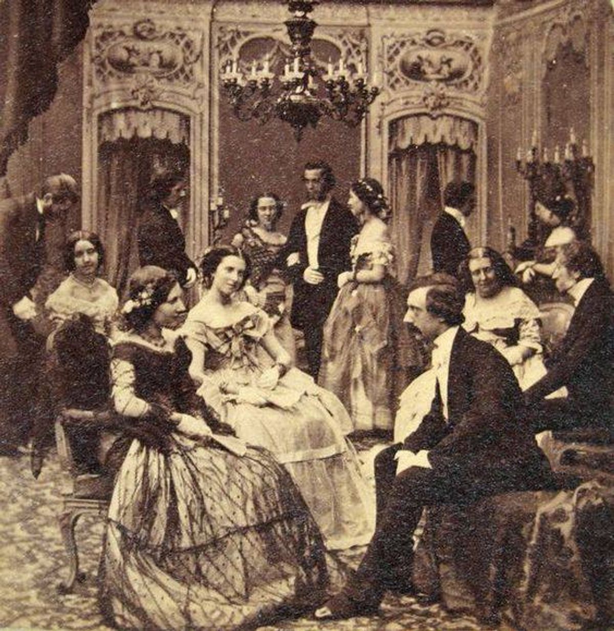 Бал в Париже 19 век