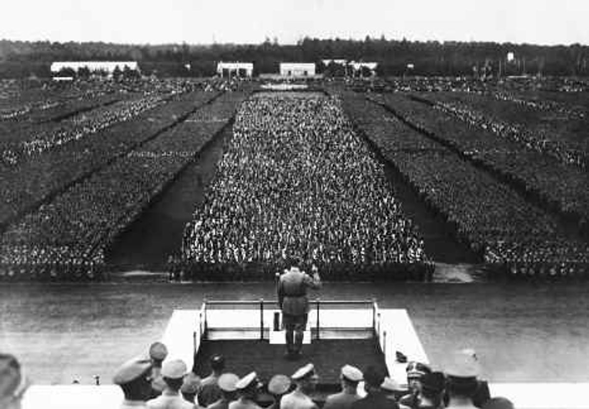 Standing Where Hitler Stood