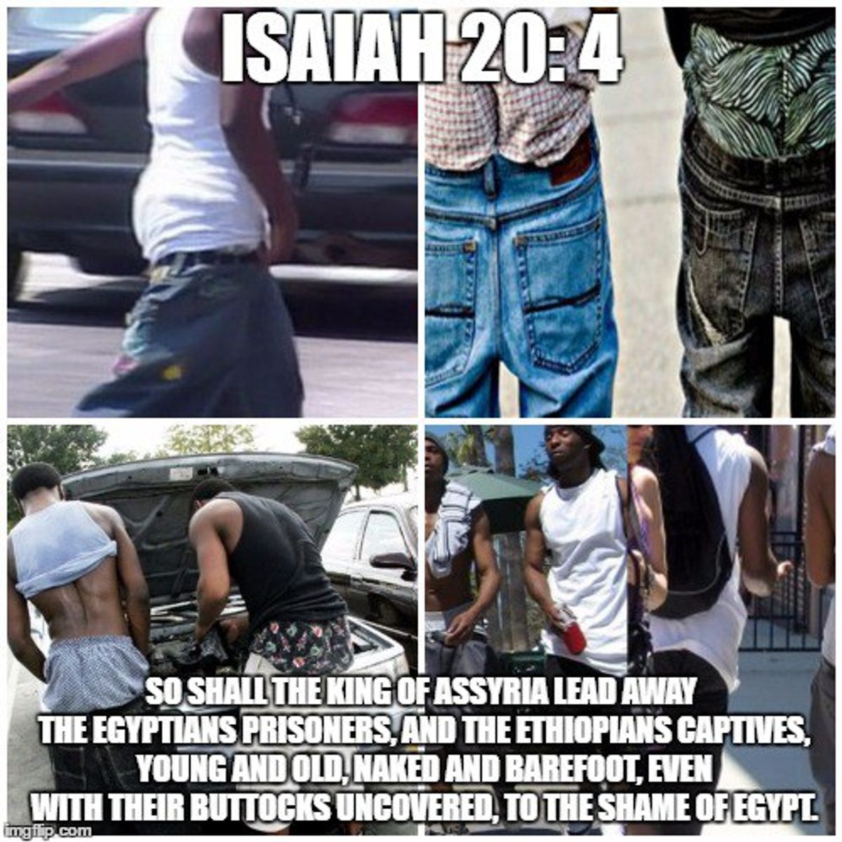 Saggin Pants: From Slavery To Modern Day