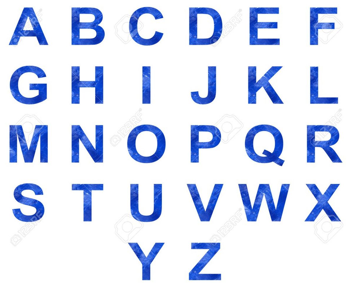 The 26 Letters You'll See in Every English Alphabet