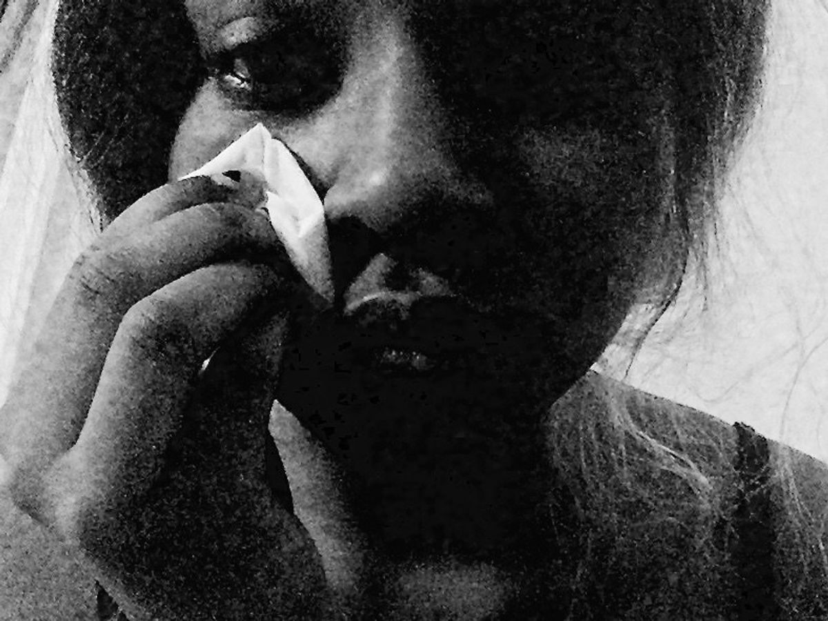 Tissues, Tear Drops and a Stuffed Nose