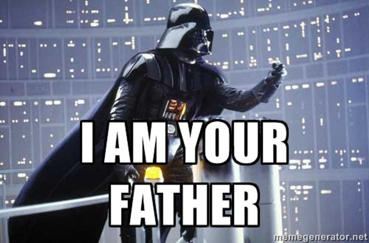 Фф твой отец. Дарт Вейдер люк я твой отец. Звёздные войны я твой отец. Звездные войны люк я твой отец. Давюрт Вейлер я твой отец.