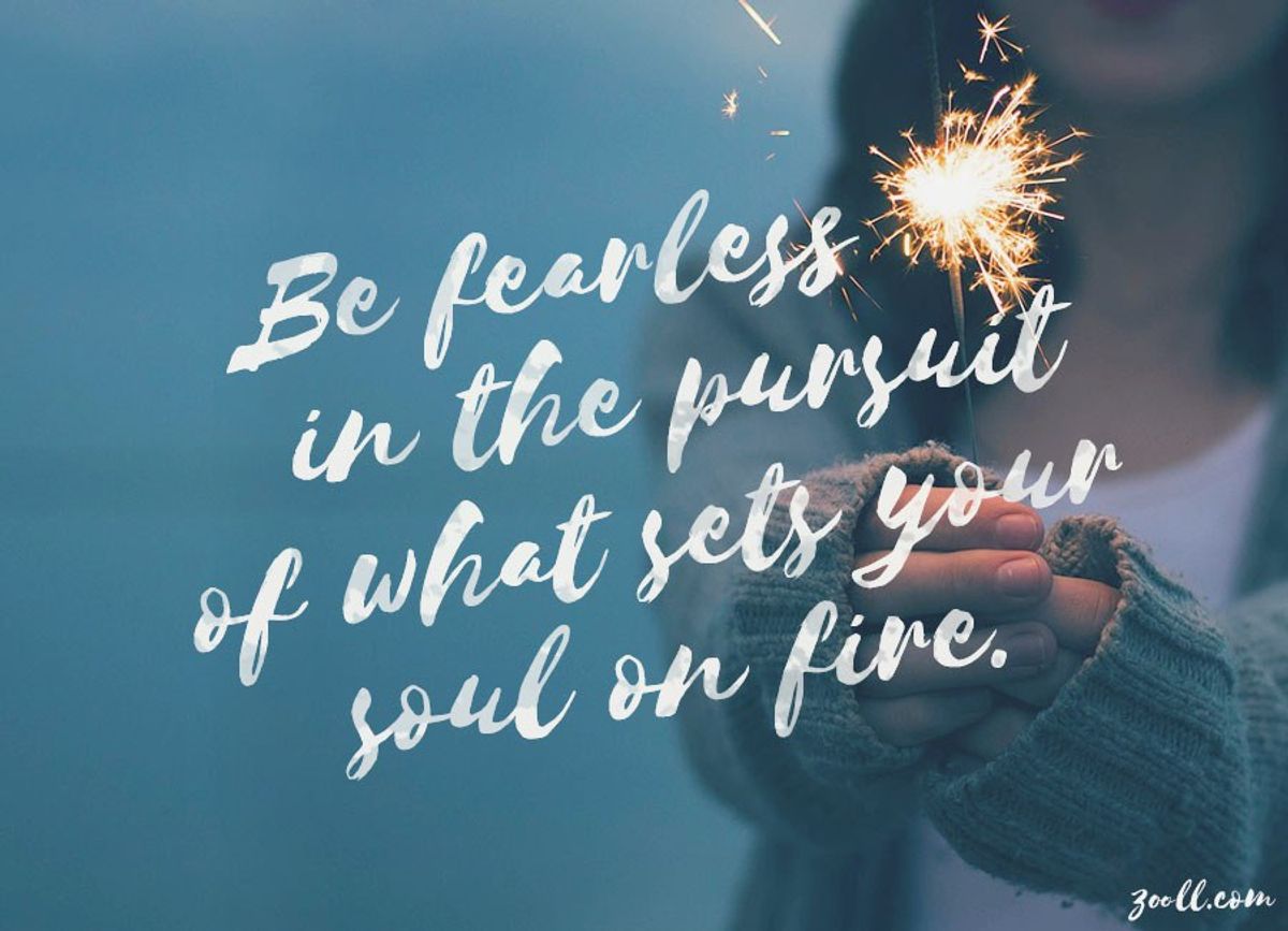 What Sets Your Soul On Fire?